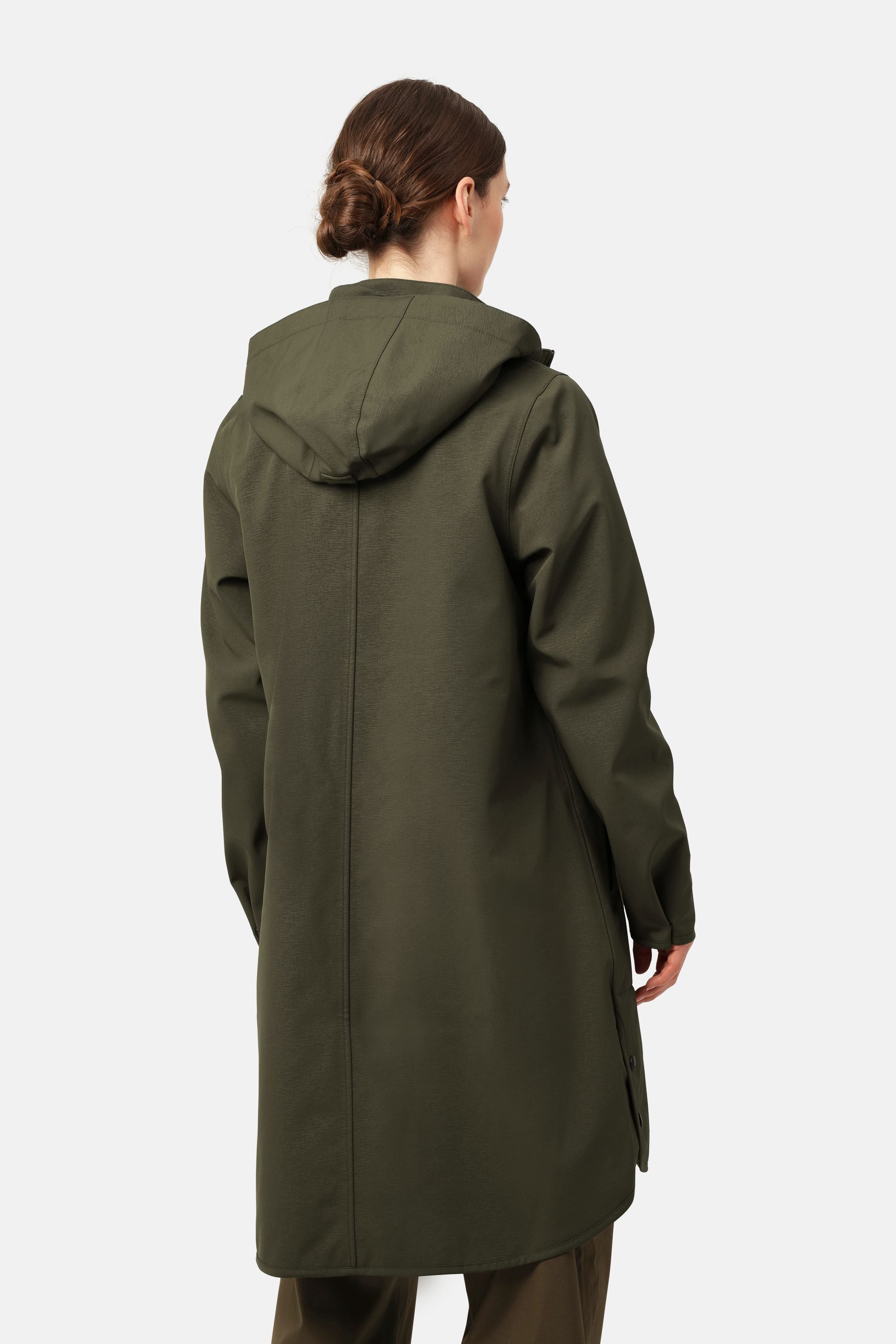 Softshell Raincoat A-line - Army